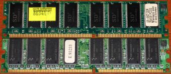 1x SD DDR 256MB PC333 RAM; 1x DDR RAM
